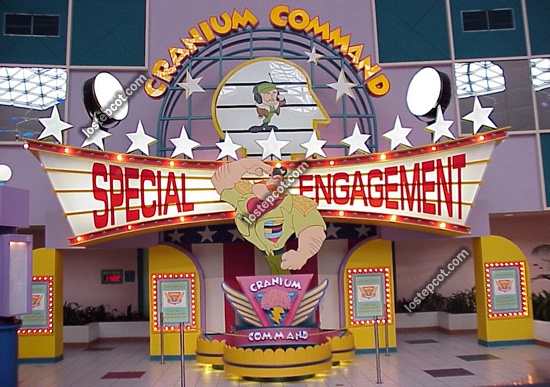 Cranium Command newer sign