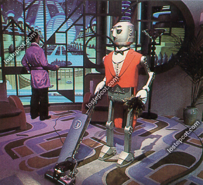 robot doing chores